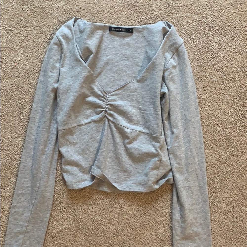 Brandy Melville Long Sleeves Gina Top
